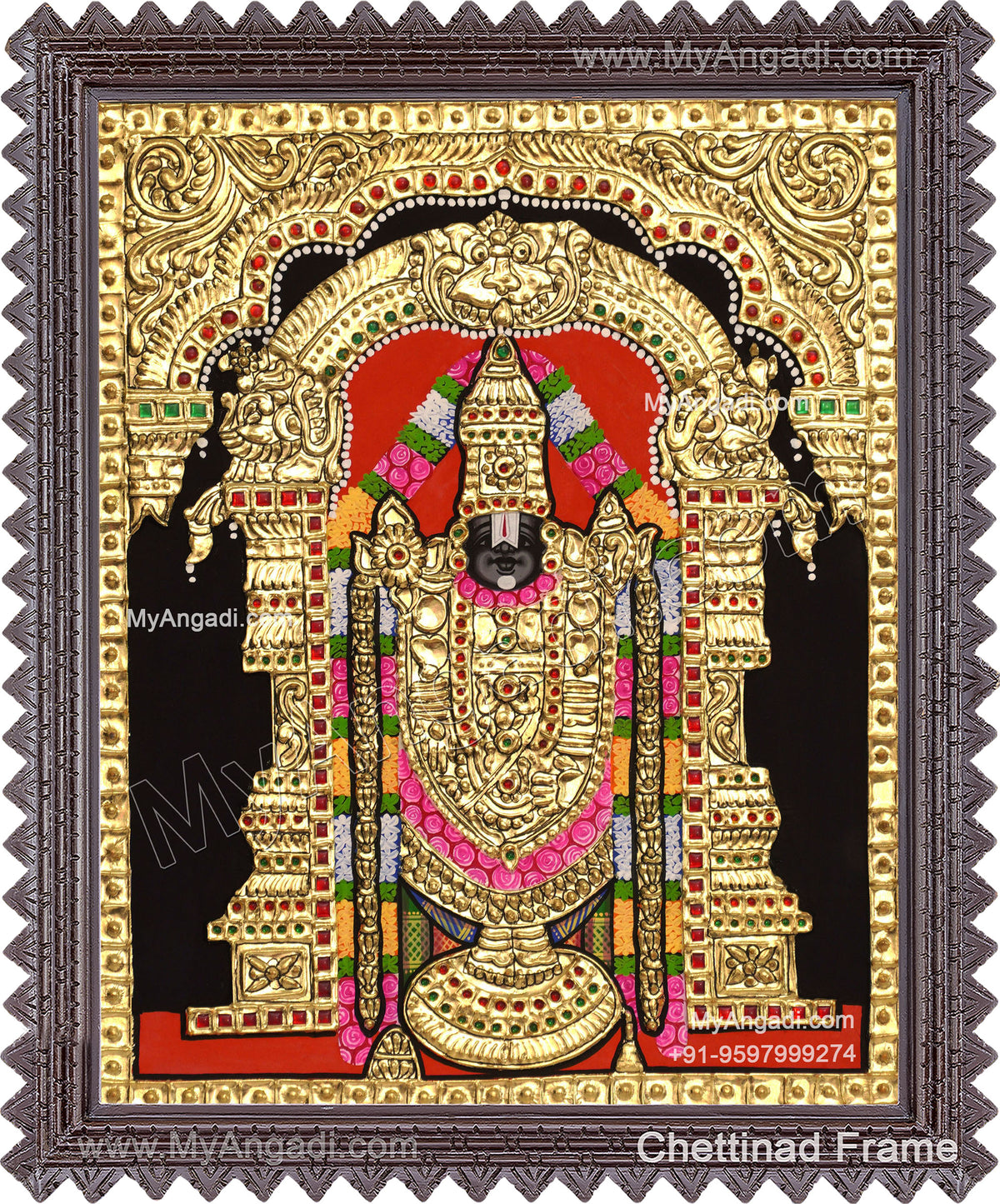 Balaji Tanjore Painting