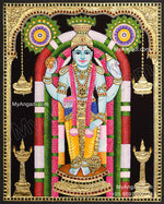 Guruvayoorappan Tanjore Painting