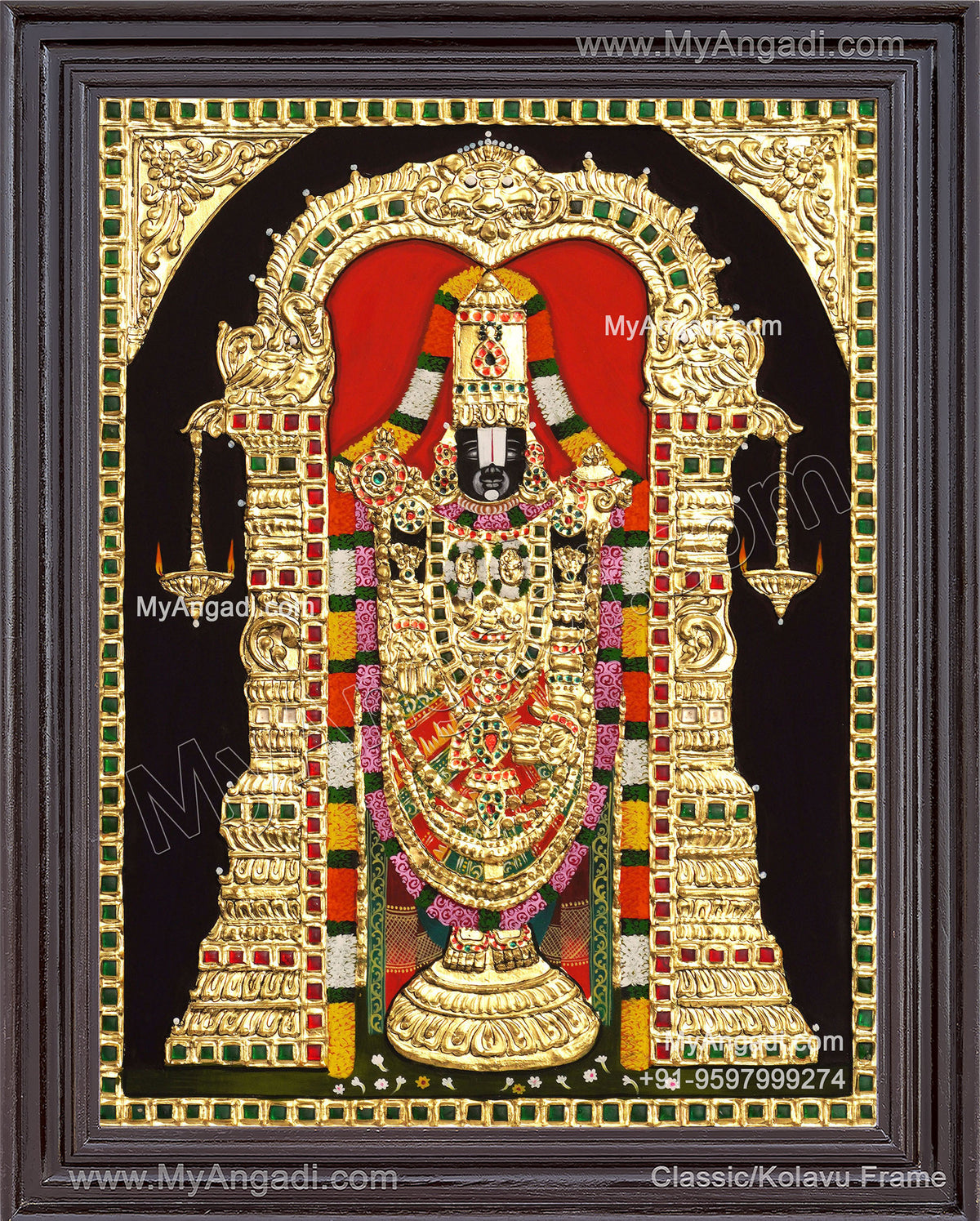 Balaji Tanjore Painting