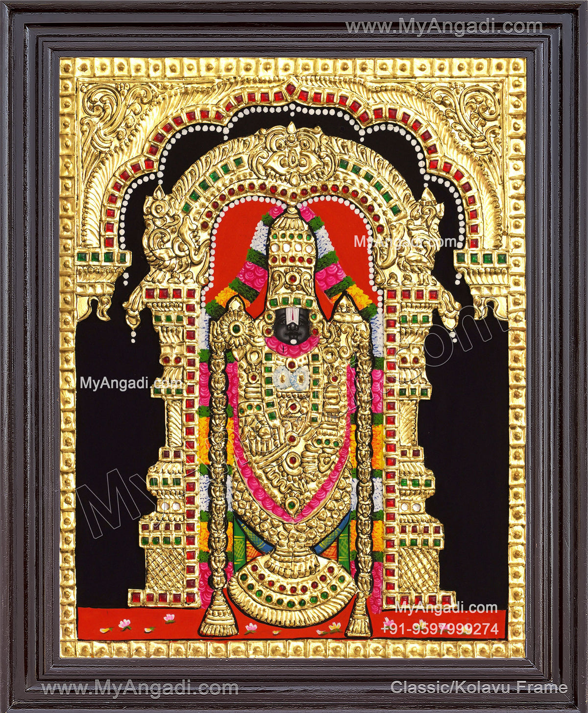Balaji Tanjore Painting