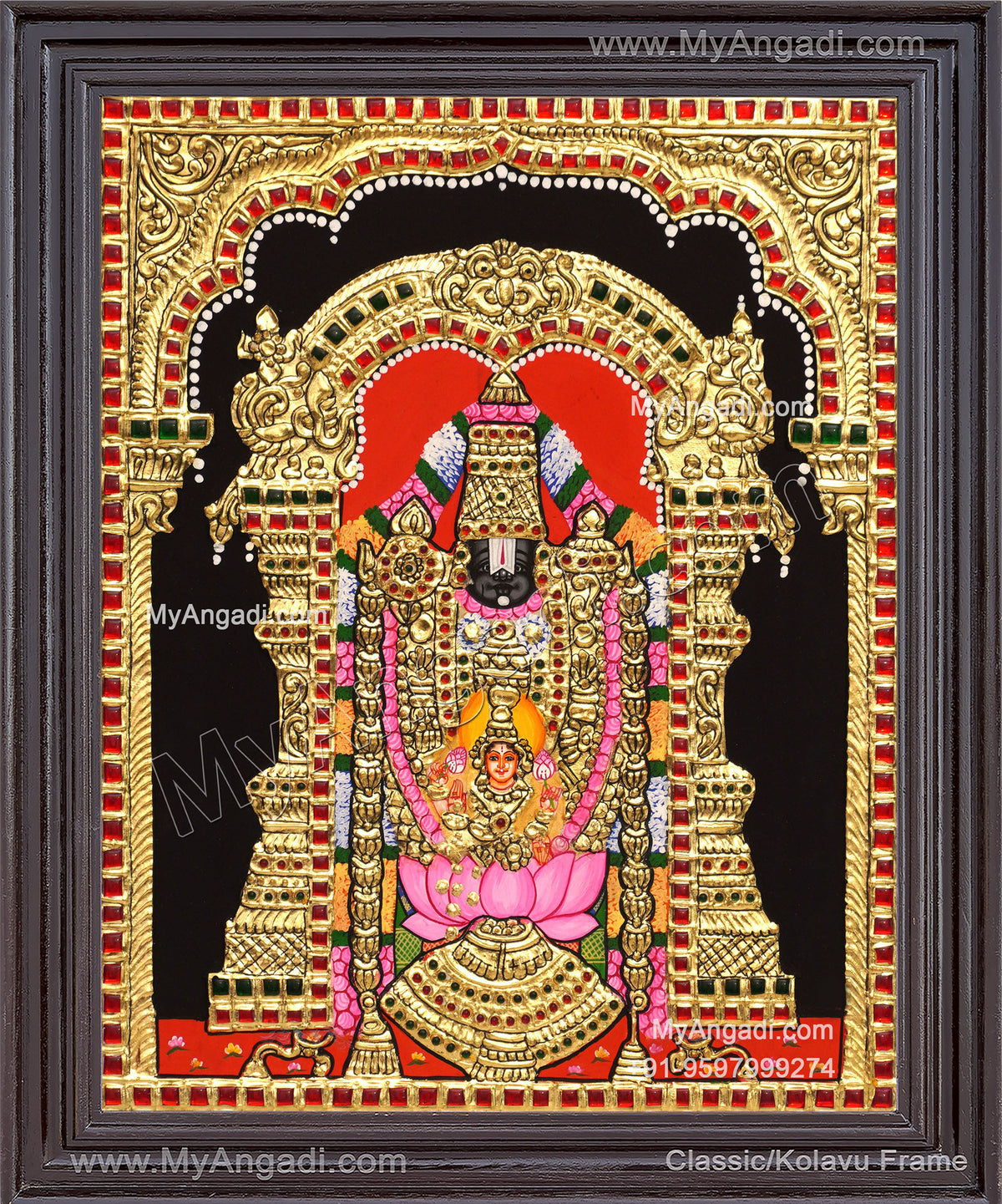 Balaji Tanjore Painting