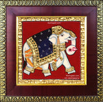 Elephant Tanjore Painting