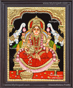 Gajalakshmi Tanjore Painting