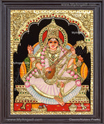 Saraswati Tanjore Painting