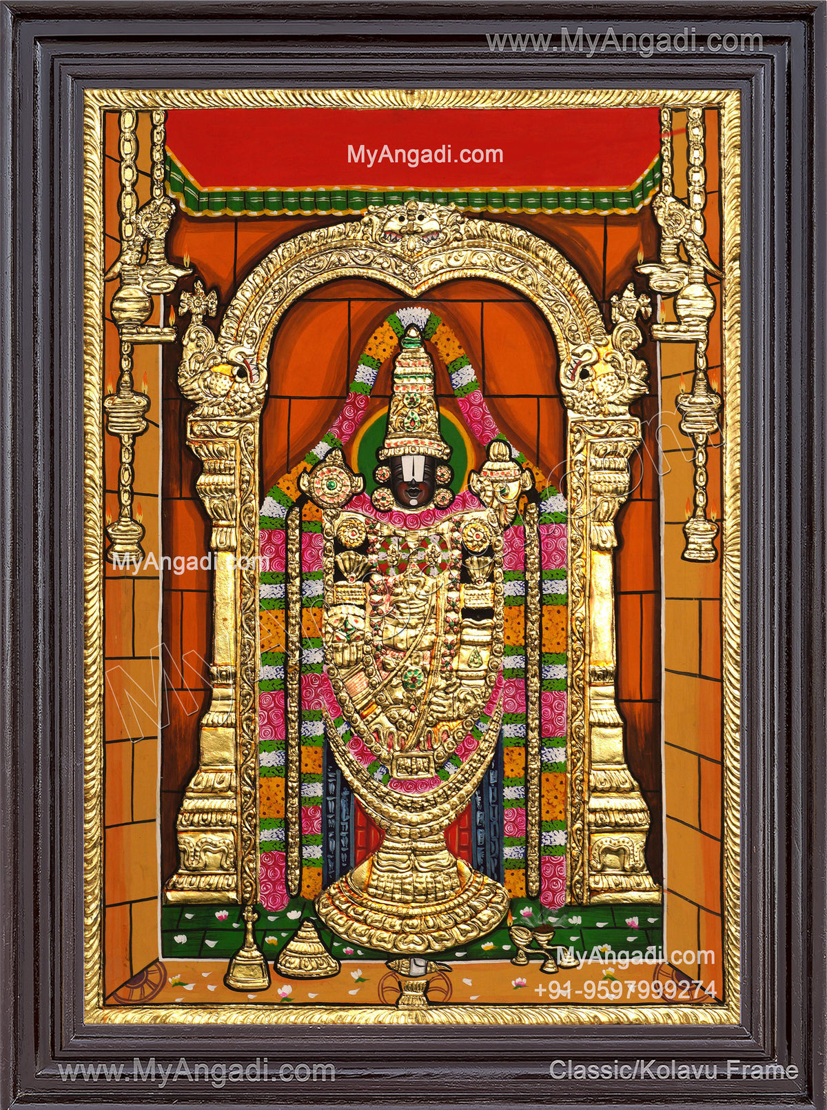 Balaji Tanjore Painting