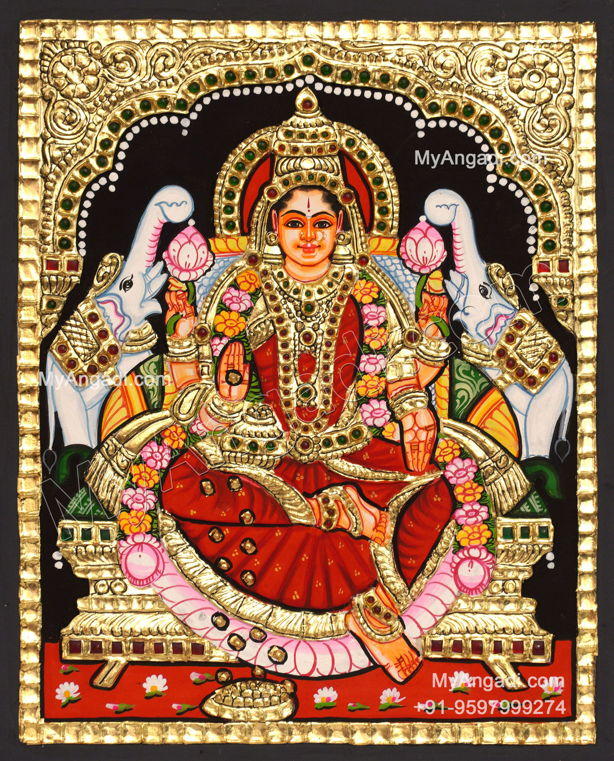 5 Set Tanjore Paintings