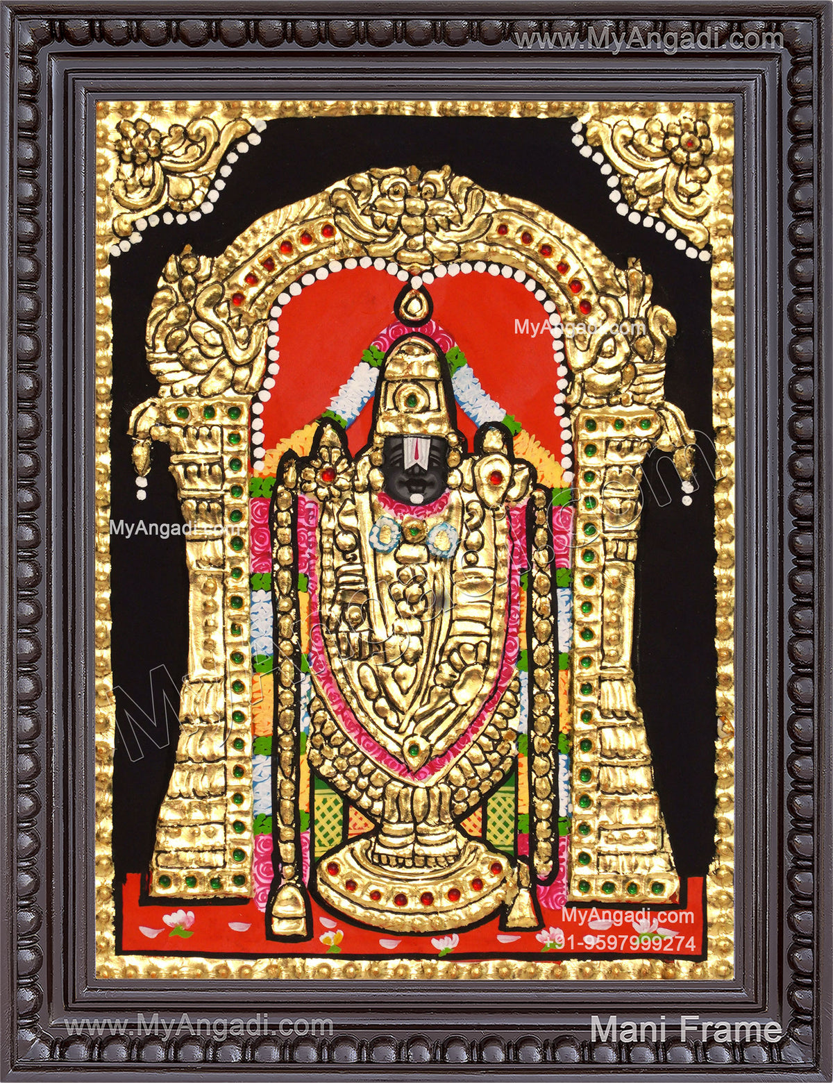 Balaji Tanjore Painting