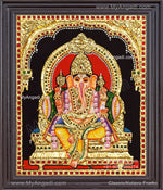 Ganesha Tanjore Painting