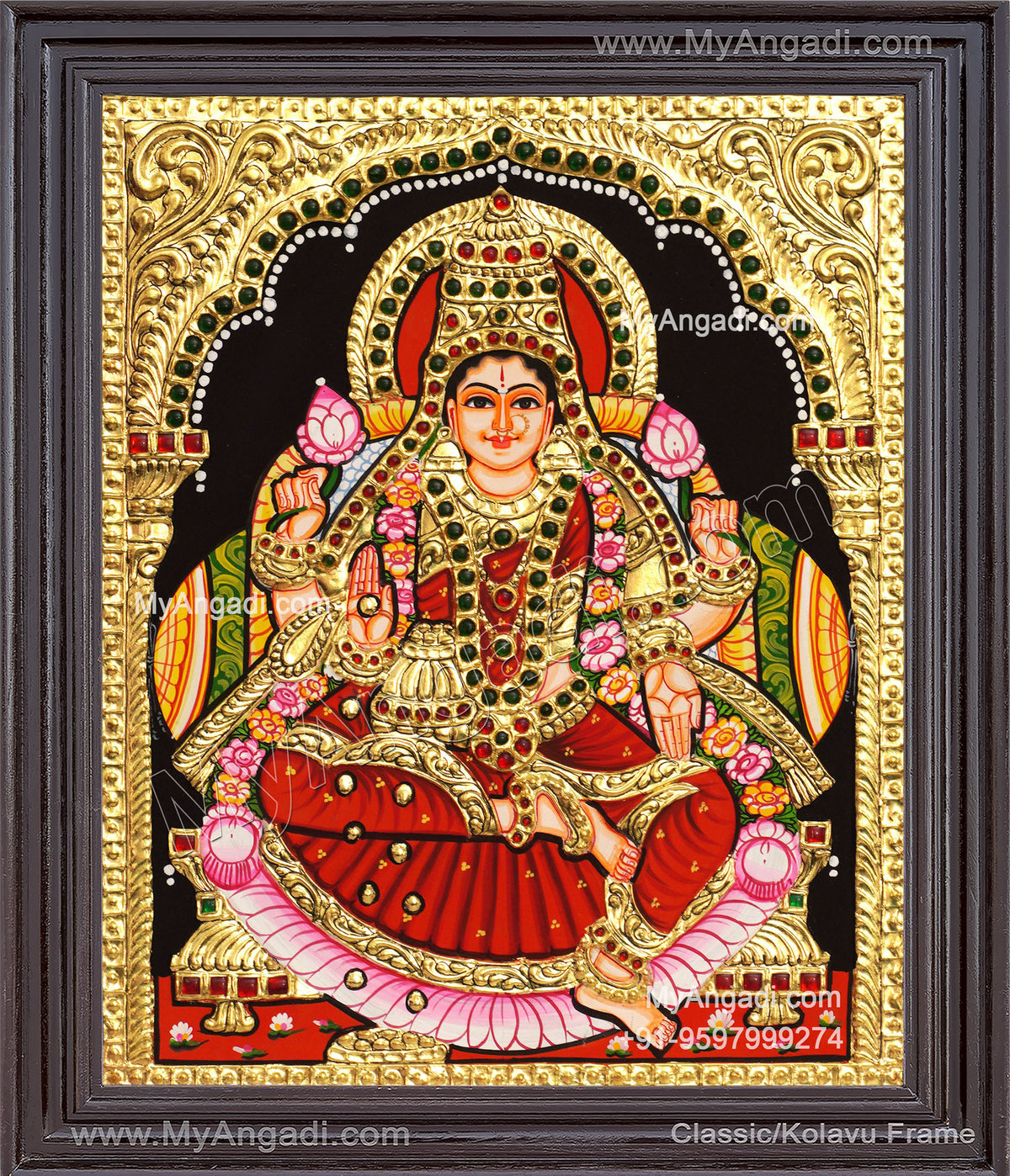 Lakshmi Tanjore Paintings