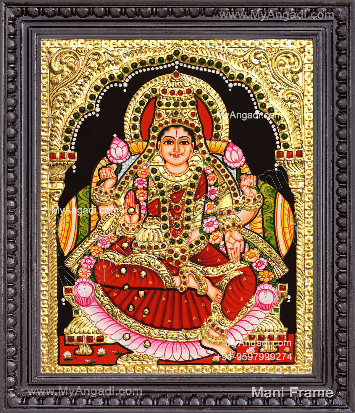 Lakshmi Tanjore Paintings