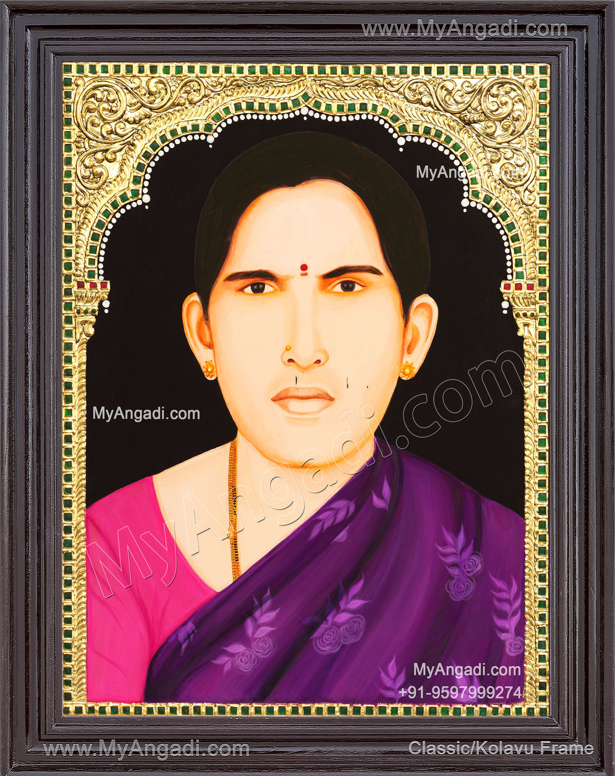 Portrait Tanjore Painting