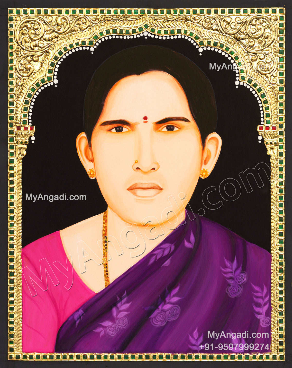 Portrait Tanjore Painting