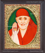 Saibaba Tanjore Painting