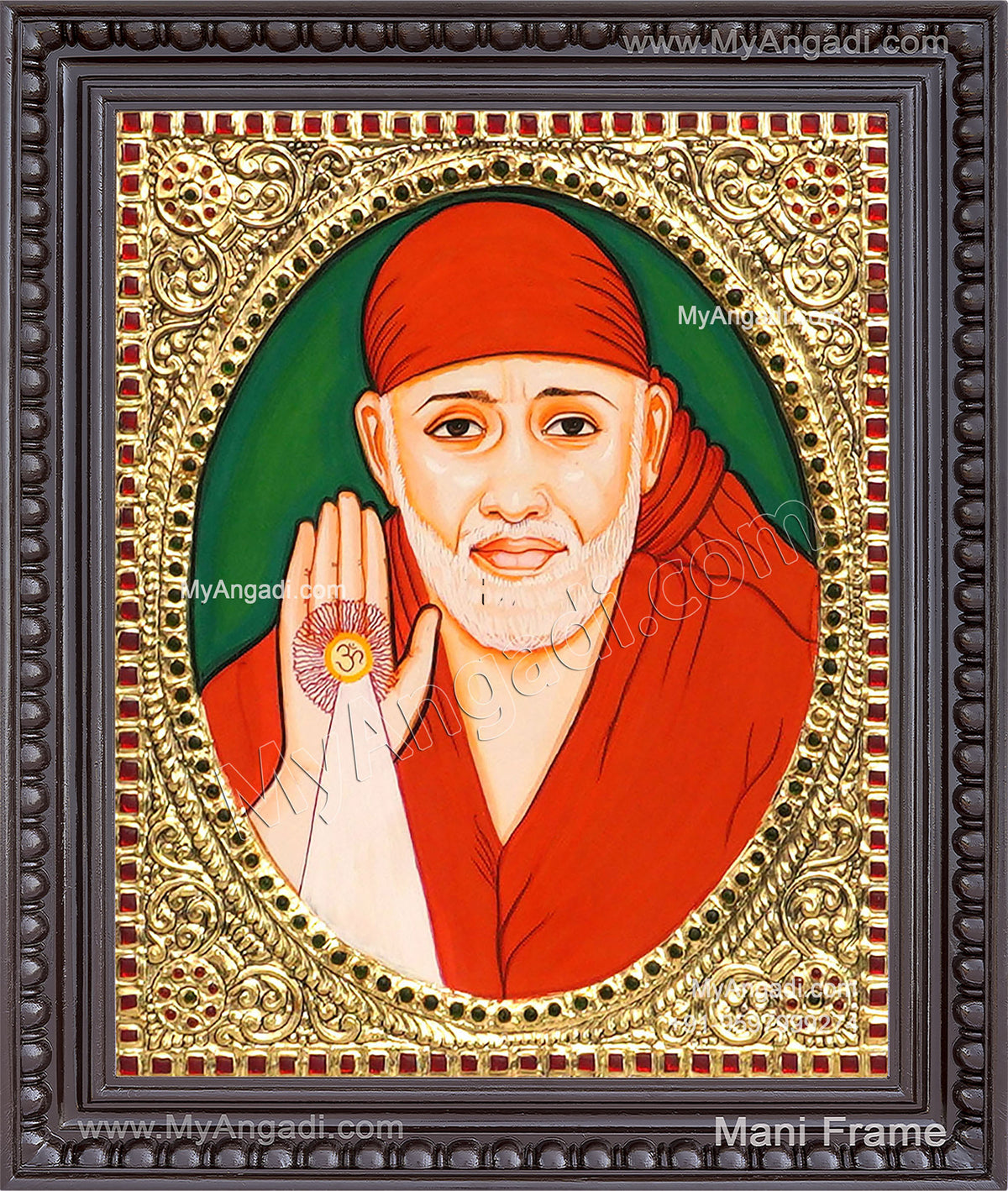 Saibaba Tanjore Painting