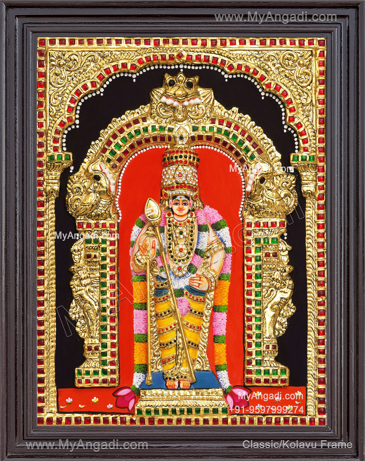 3D 5 Set Tanjore Paintings