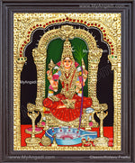 Kamatchi Amman Tanjore Painting
