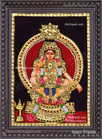 Iyyappa Swamy Tanjore Painting
