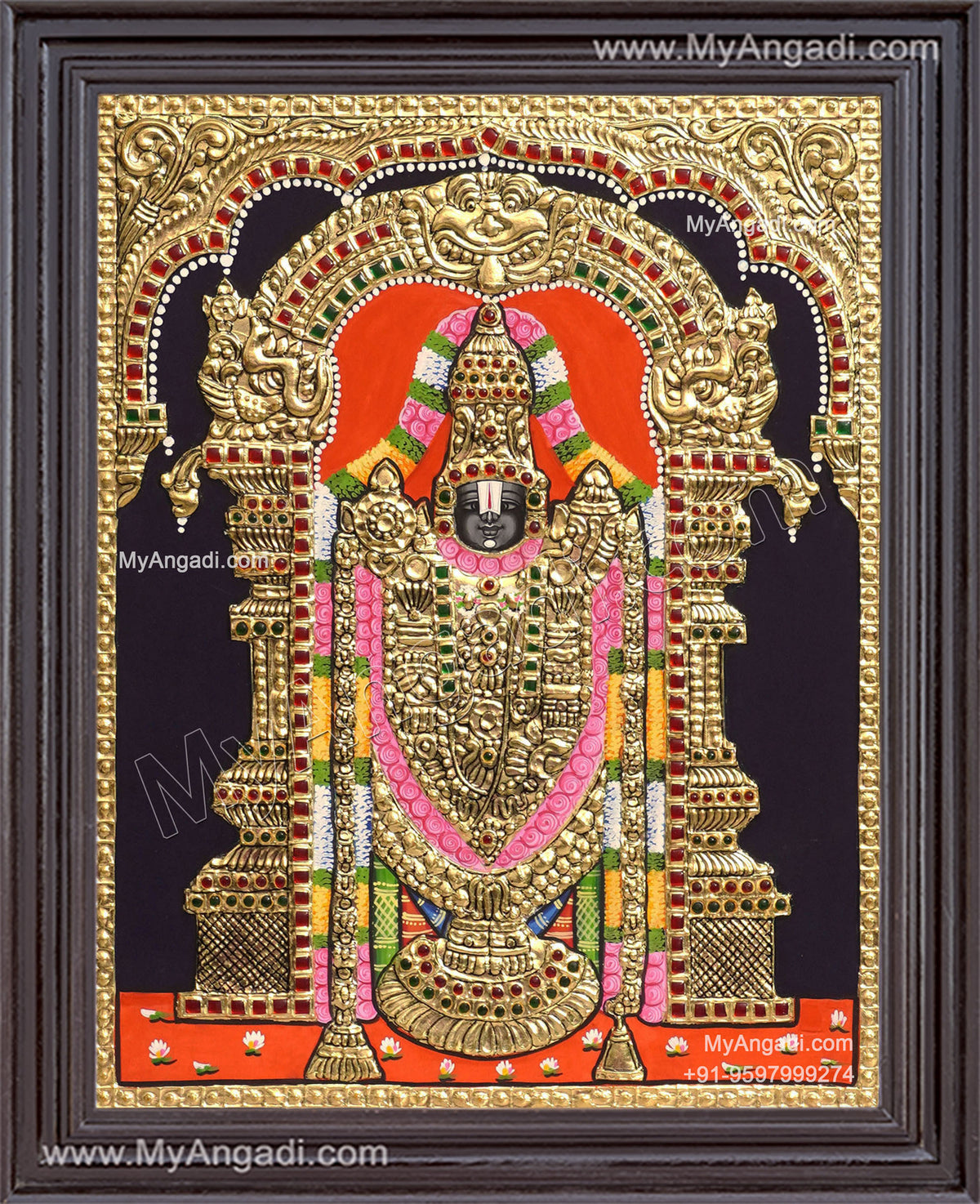 Balaji Tanjore Painting