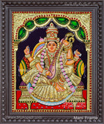 Saraswathi 3D Tanjore Painting