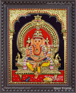 Ganapathi 3D Tanjore Painting