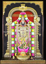 3d Balaji Lakshmi Tanjore Painting