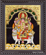 Pradhosam Sivan Parvathi Tanjore Painting