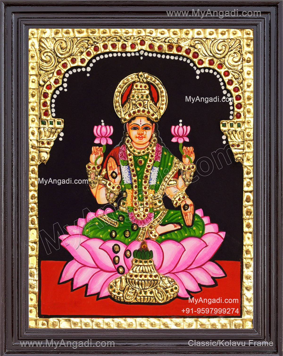 Lakshmi Tanjore Painting