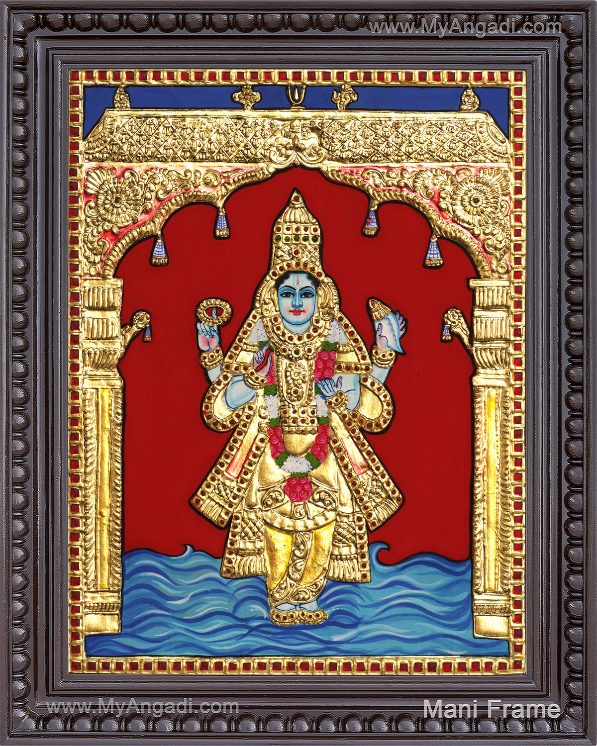 Danwantari Tanjore Painting
