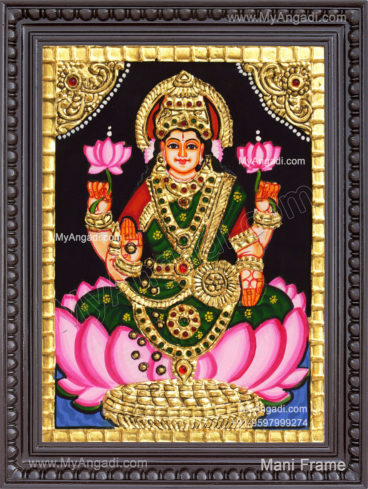 Lakshmi Tanjore Painting