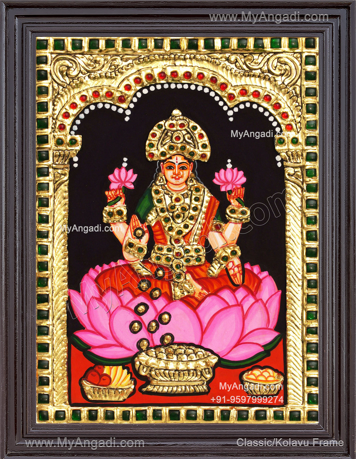 Lakshmi Tanjore Painting