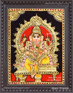 Ganesha Tanjore Painting