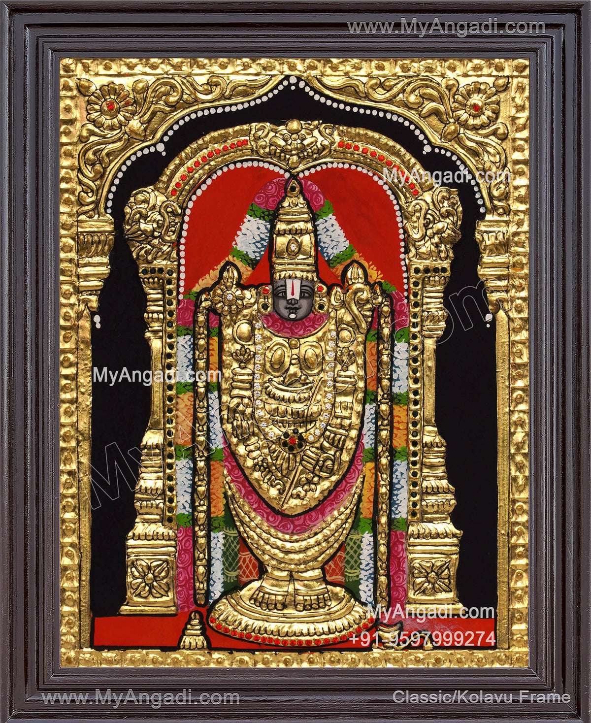 Balaji Tanjore Painting