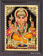 Ganapathi Tanjore Painting 