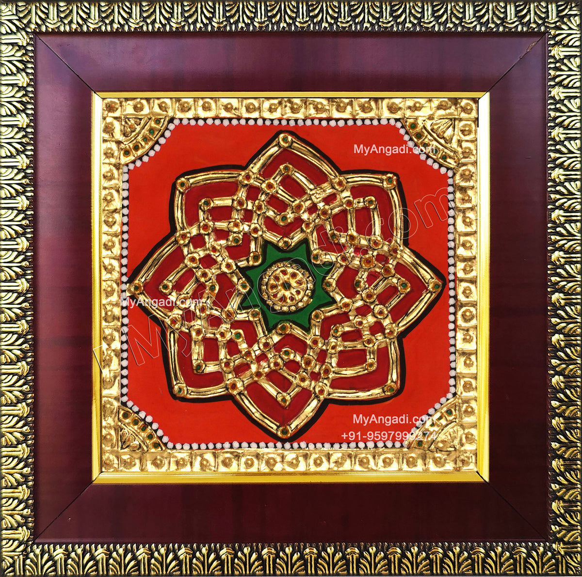 Aiswarya Kolam Tanjore Painting