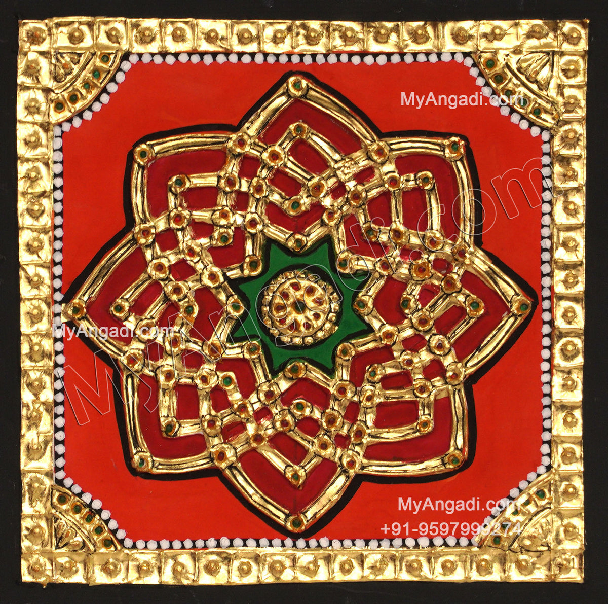 Aiswarya Kolam Tanjore Painting