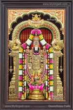 Balaji Lakshmi 3D Tanjore Painting