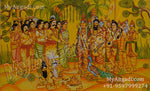 Murugar Valli Kalyanam Kerala Mural Painting