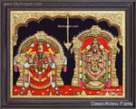 3D Balaji Thayar Tanjore Painting