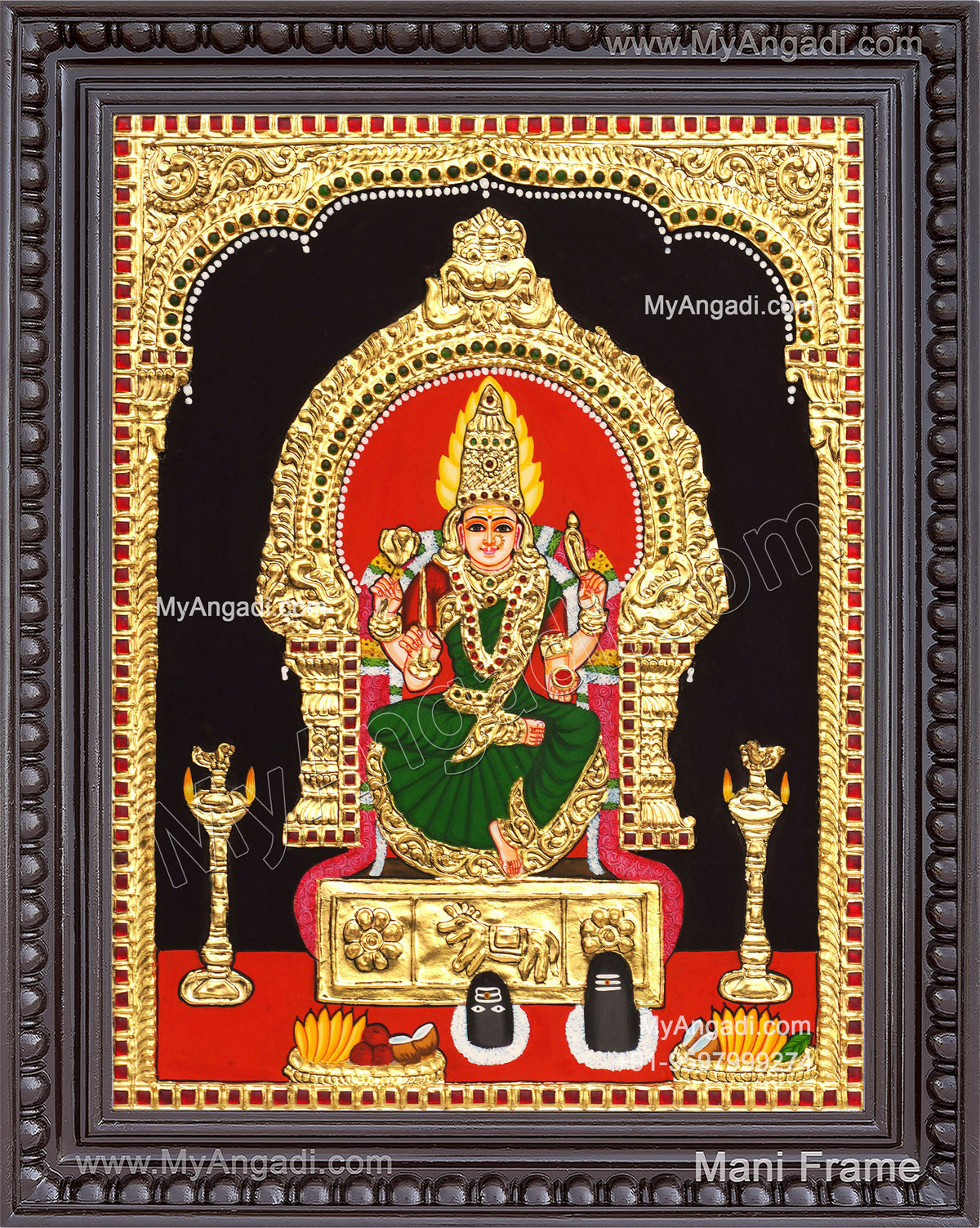 Bannari Amman Tanjore Painting