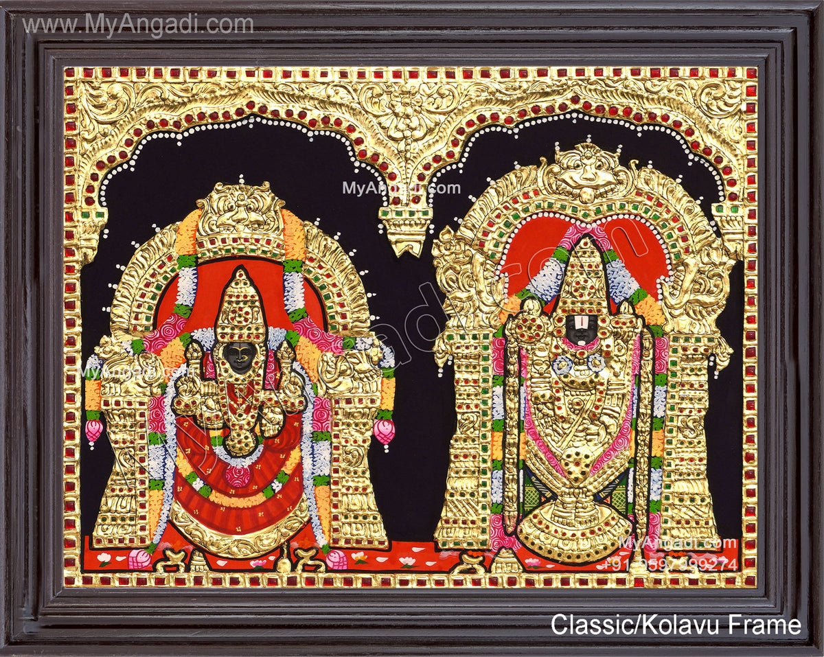 Balaji Thayar Tanjore Painting