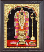 Akilandeswari Amman Tanjore Painting