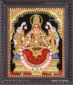Gajalakshmi Tanjore Painting 