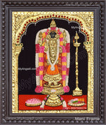 Akilandeswari Amman Tanjore Painting
