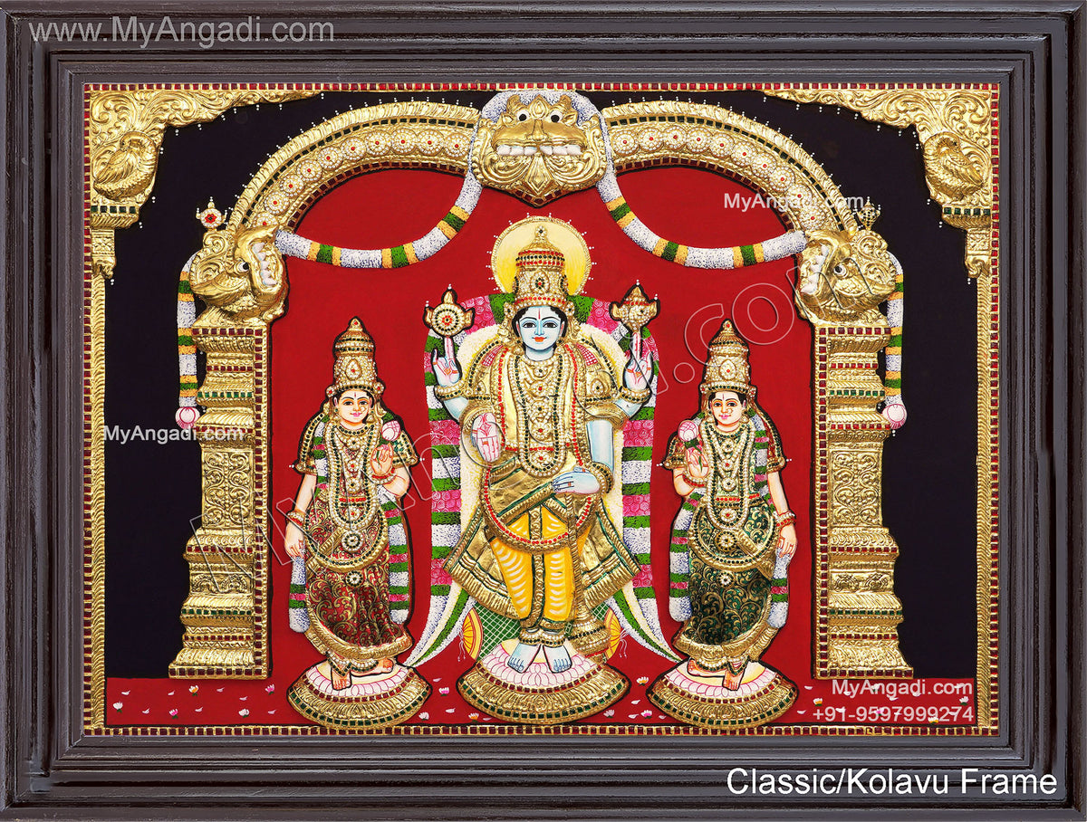 3D Thimmaraya Swamy Tanjore Painting