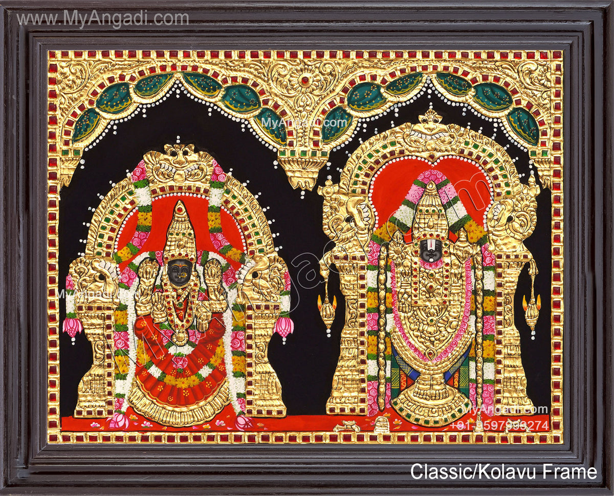Balaji Thayar Tanjore Painting
