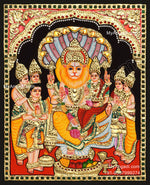 Lakshmi Narasimhar Tanjore Painting