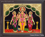 Murugan Valli Deivanai Tanjore Painting