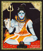Lord Shiva Tanjore Painting