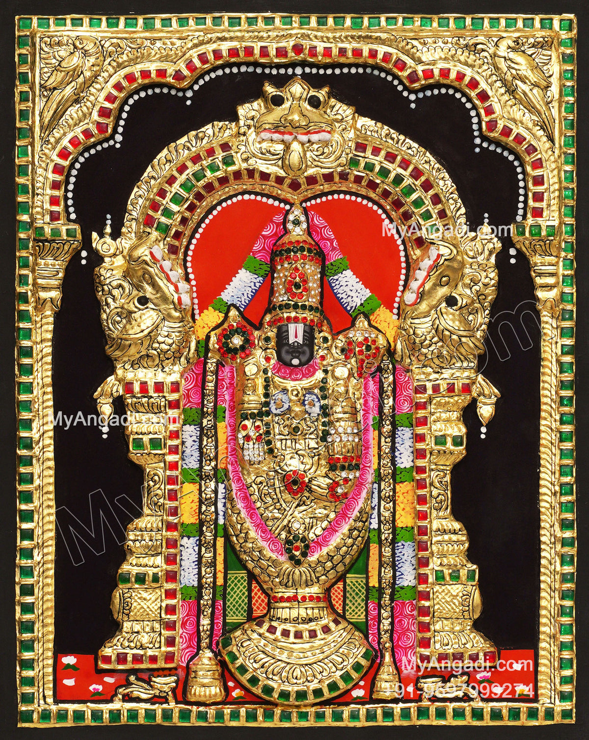 3D 5 Set Tanjore Paintings