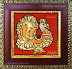 Peacock Tanjore Painting